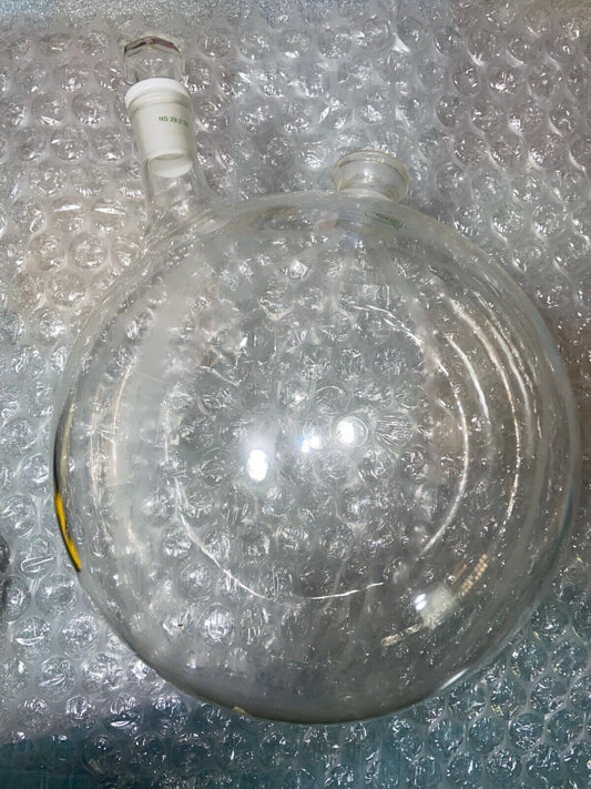 10 Liter BUCHI Glass Receiving Flask Rotavapor R-220 Pro D & D2 Configuration