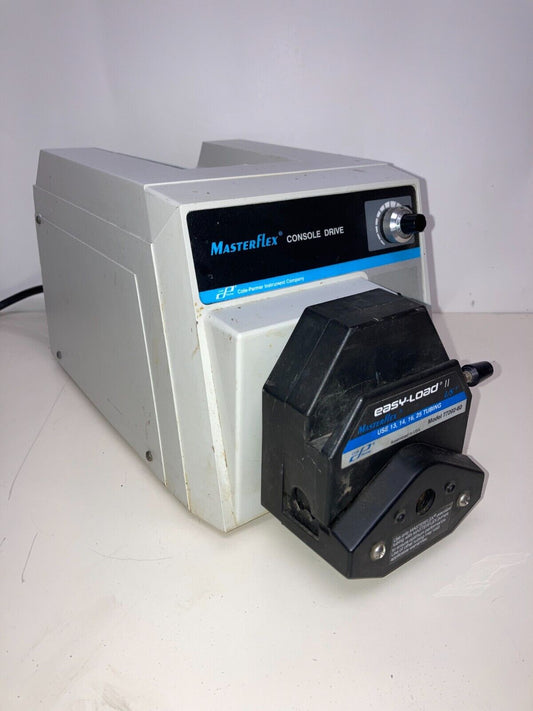 100 RPM Masterflex L/S Console Drive 7521-50 with Easy-Load II Pump Head