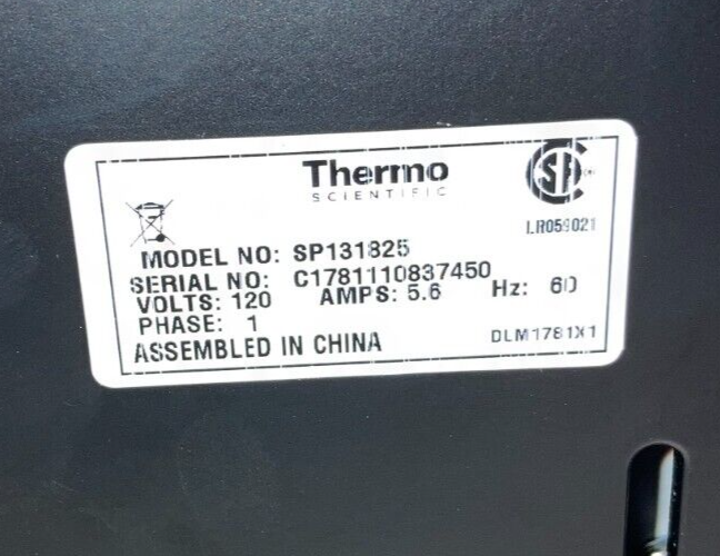 1200 RPM / 698F Thermolyne SUPER-NUOVA Magnetic Stirrer Hotplate SP131825