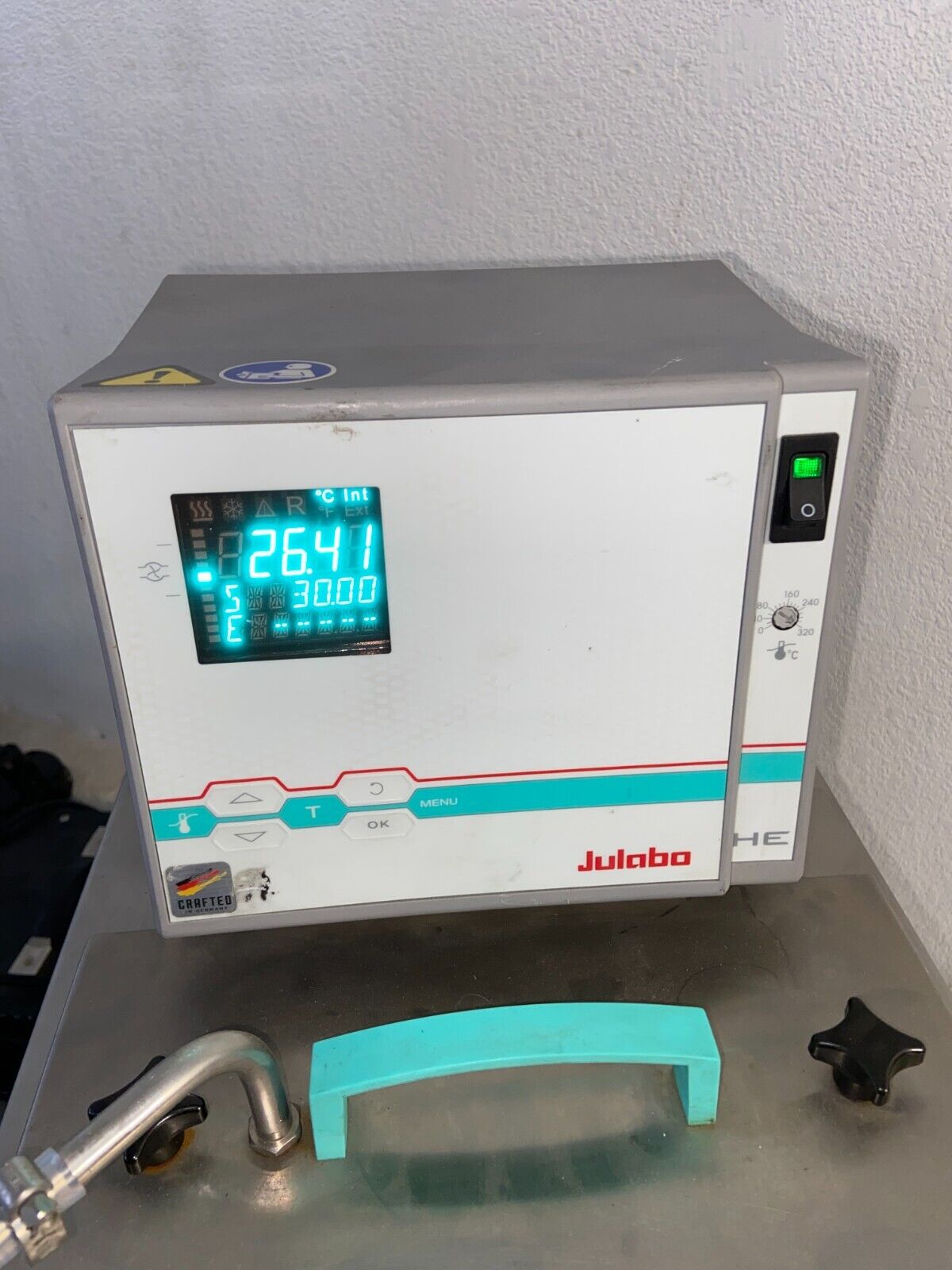 120VAC Julabo HE-BASIS Refrigerated Heated Recirculating Chiller Controller