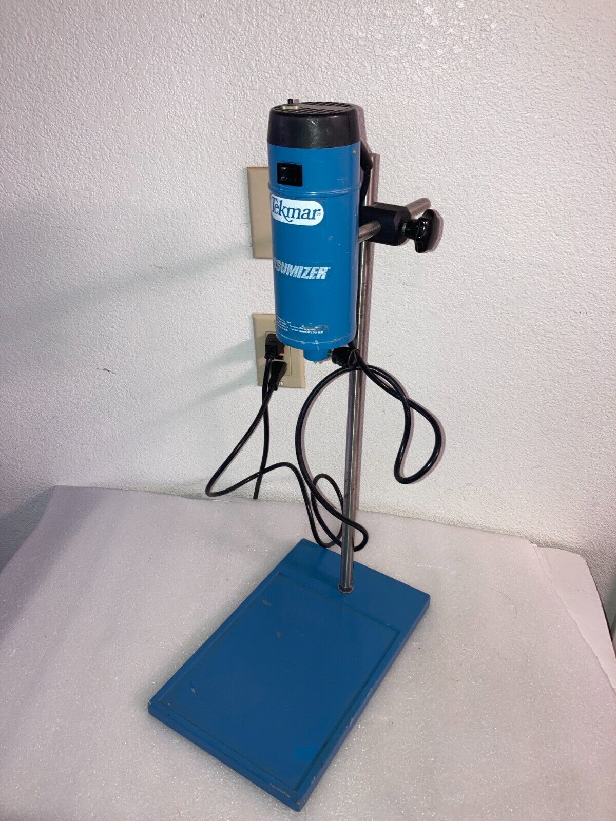 IKA Ultra-Turrax T18 Homogenizer Disperser with Stand and Variac Speed Control