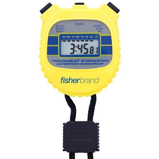 Fisherbrand Traceable Waterproof/Shockproof Stopwatch 06-662-56