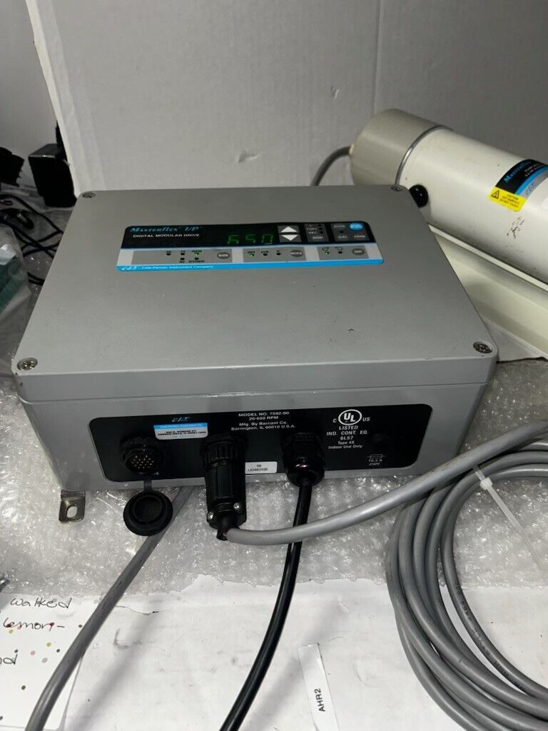 Masterflex I/P 7592-90 Digital Modular Drive Pump Controller w/ 7592-40 Pump