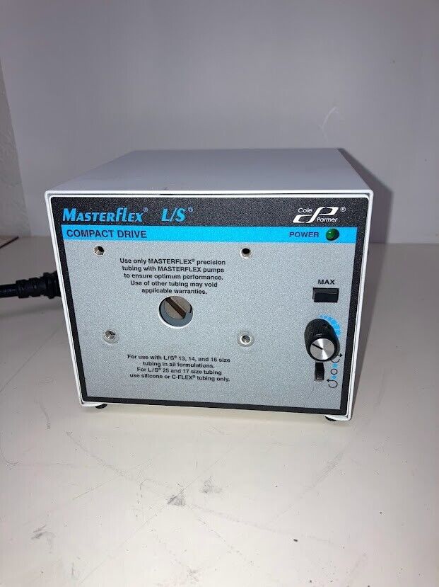 200 RPM Masterflex 77200-12 Compact Pump Drive with Power Supply