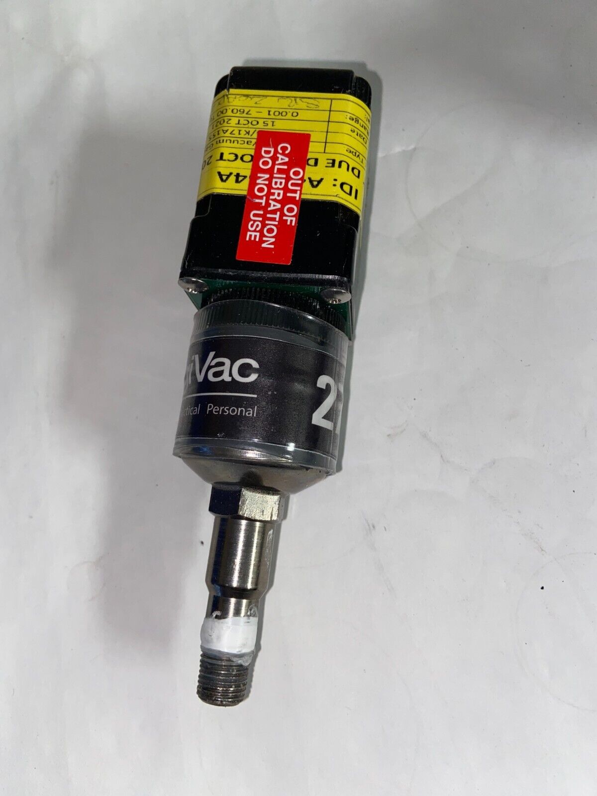 DIGIVAC 276T WIDE RANGE VACUUM SENSOR 1/8" NPT