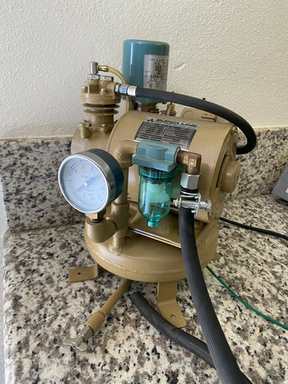 Air Compressor Unit with Motor from JEOL JSM-35CF Scanning Microscope