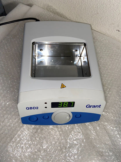 Excellent Grant Instruments QBD2L Digital Double Block Dry Heater (No Blocks)