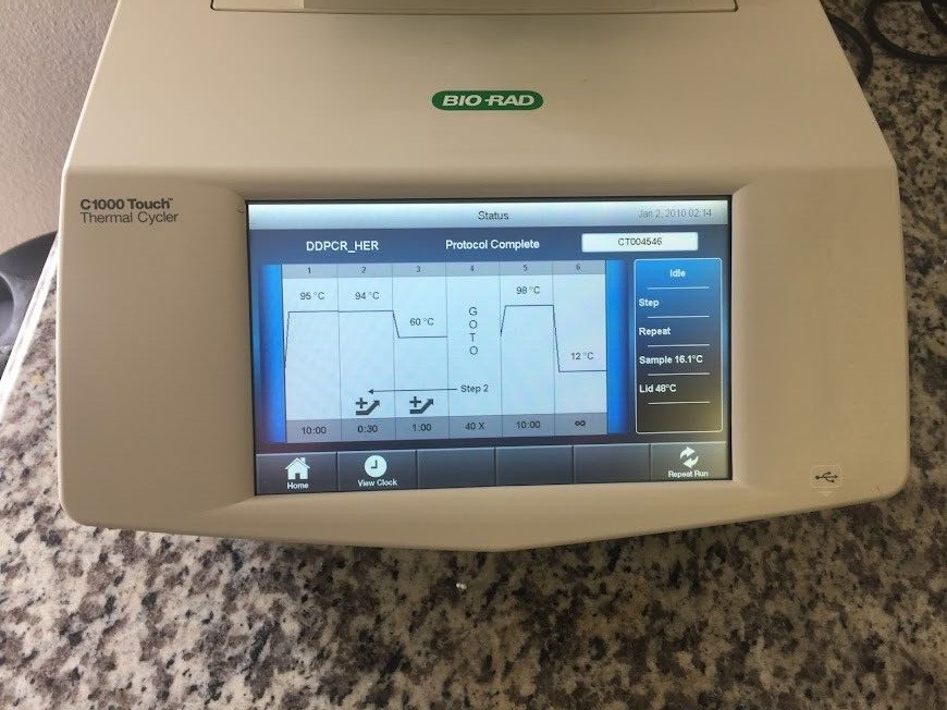 Tested Bio-Rad C1000 Digital Touch Screen PCR Thermal Cycler 96 Well Fast Block