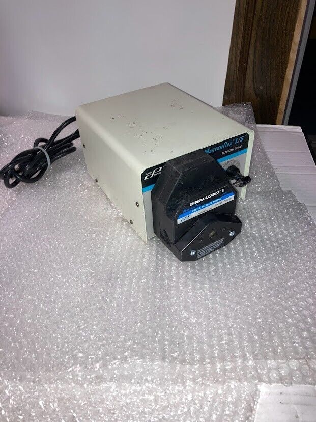 600 RPM Cole Parmer Masterflex 07554-95 Peristaltic Pump with Pump Head 230VAC