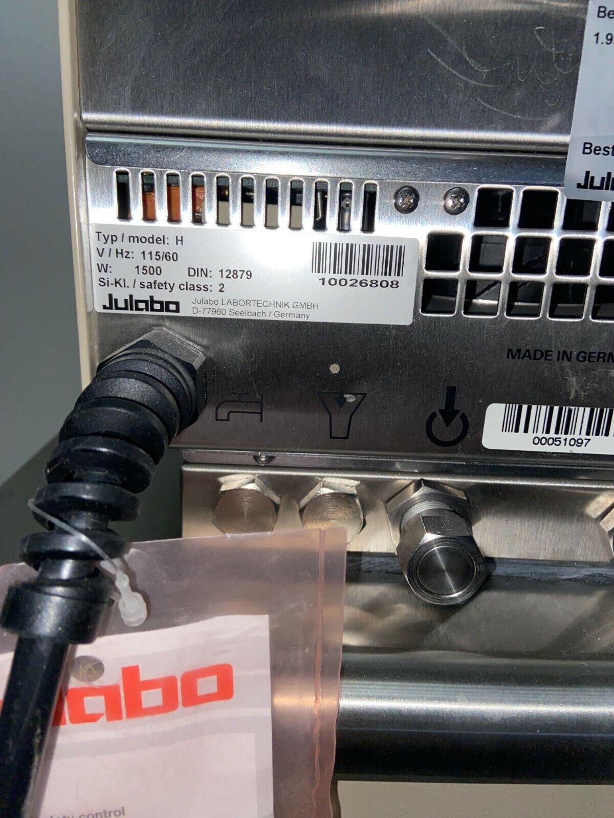 NEW Julabo FP30-H Heating Refrigerating Recirculating Water Bath - NO CONTROLLER