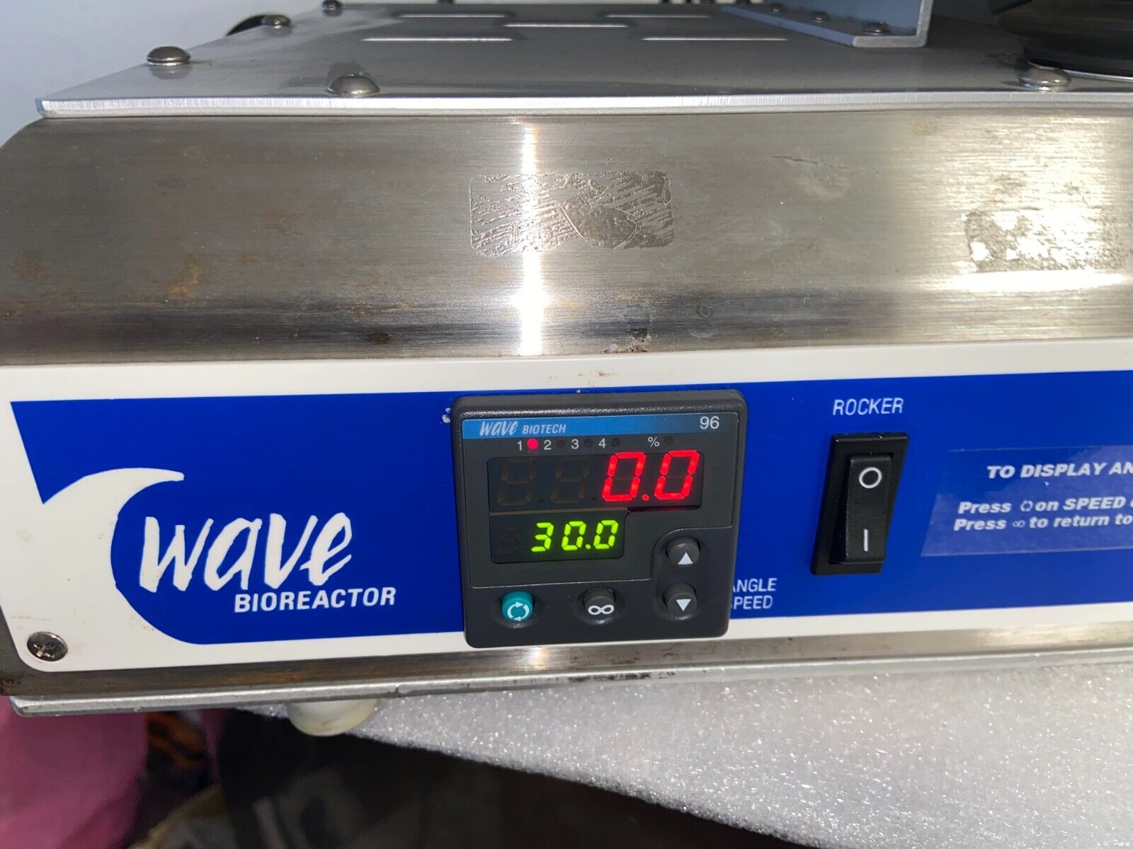 Wave Bioreactor BASE20EH System 20E Rocker with 50L Platform  (No Heat Pad)