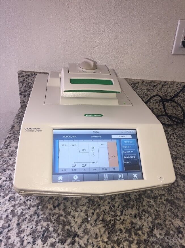 Tested Bio-Rad C1000 Digital Touch Screen PCR Thermal Cycler 96 Well Fast Block