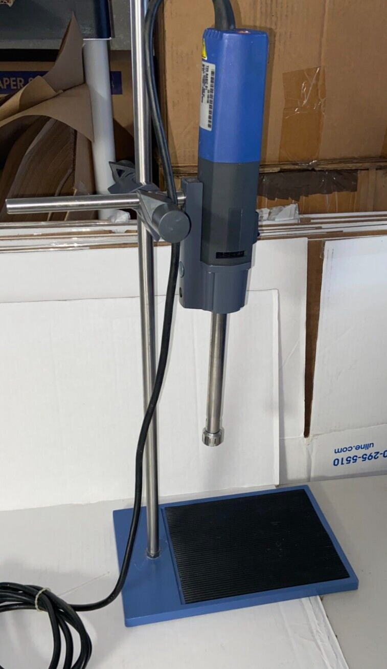 IKA T25 Homogenizer w/ S25N-25G Dispersing Element /Tool and Stand  to 25000 RPM