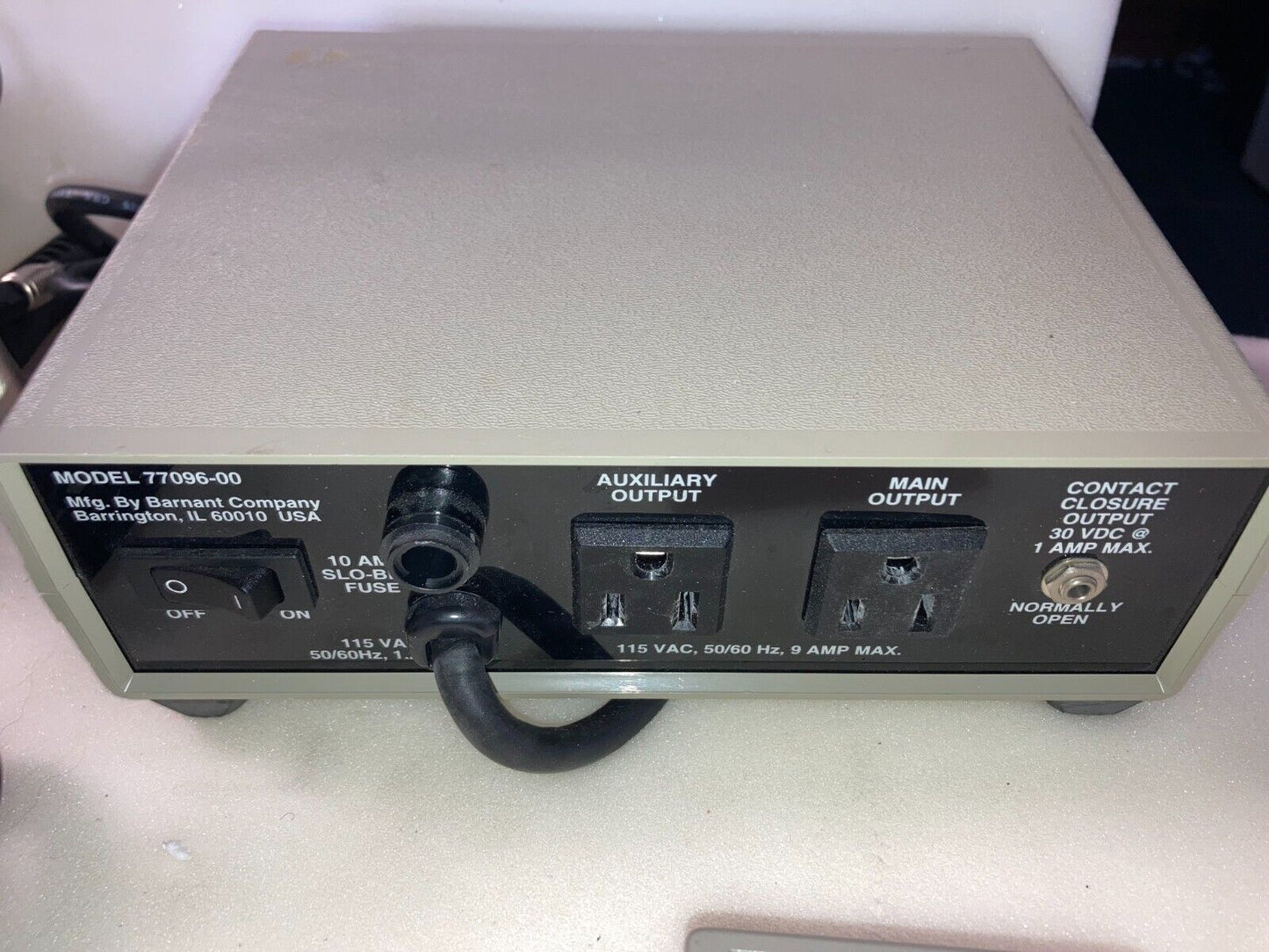 COLE-PARMER 77096-00 LIQUI-SENSE CONTROLLER & 77095-50 OUT OF LIQUID DETECTOR