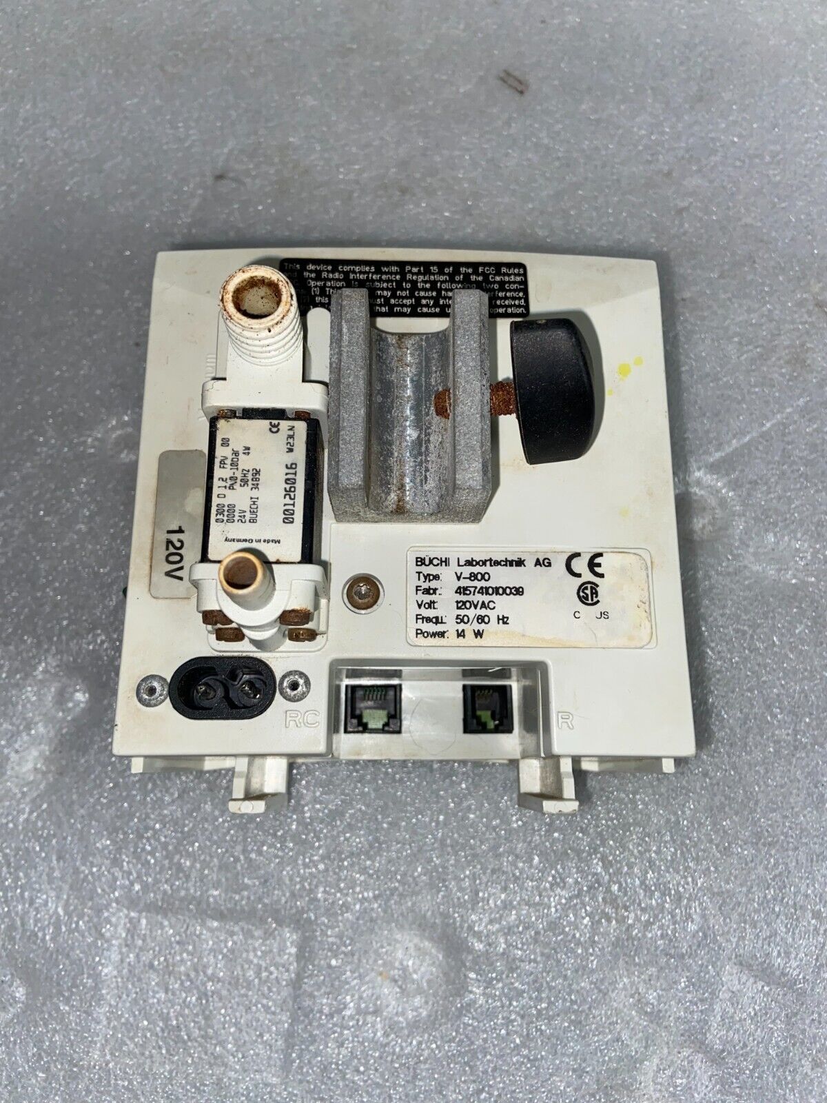 Buchi V-800 Vacuum Controller with Power Cable