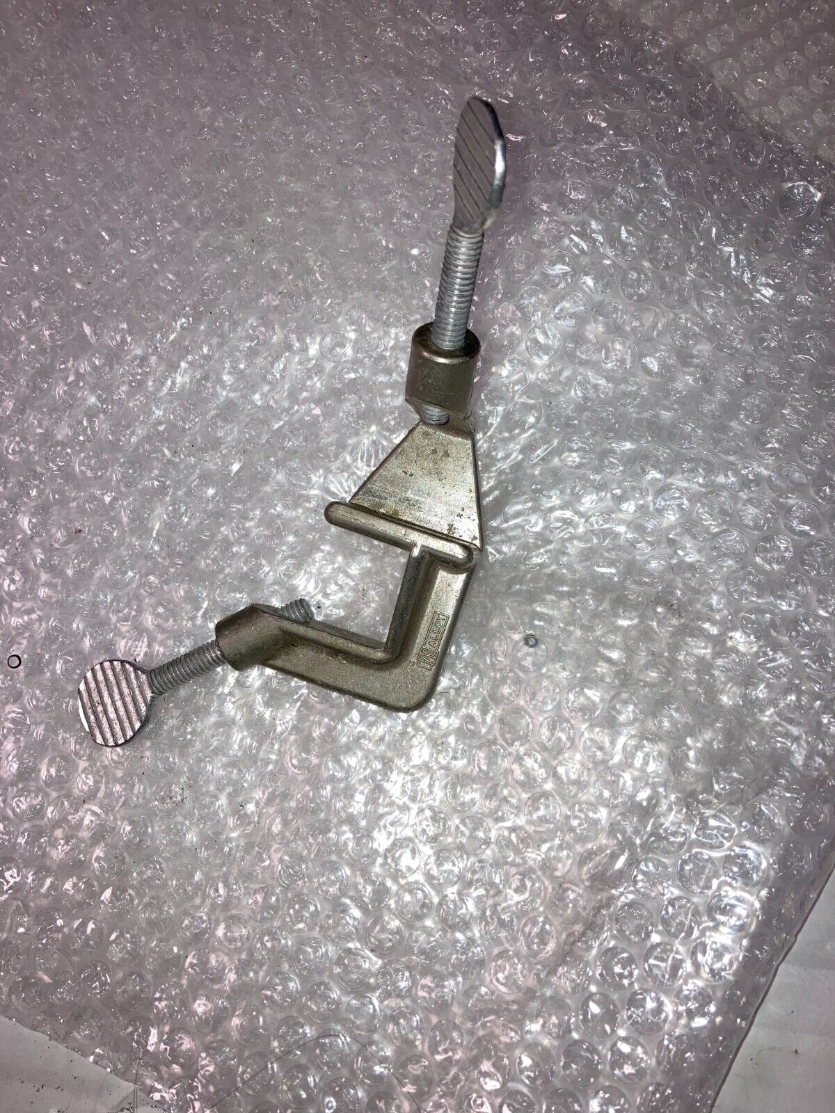 LARGE PRECISION SCIENTIFIC 59-864 ALLOY LAB 1” ROD CLAMP HOLDER