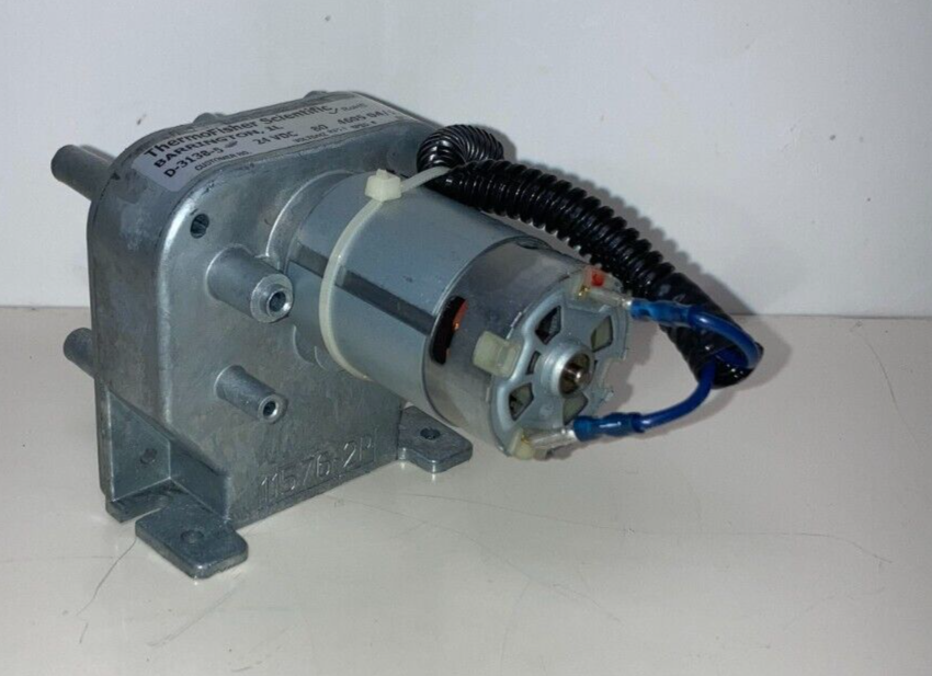 80 RPM Barnant / Masterflex / Fisher Scientific 24VDC Gear Motor D-3138-5