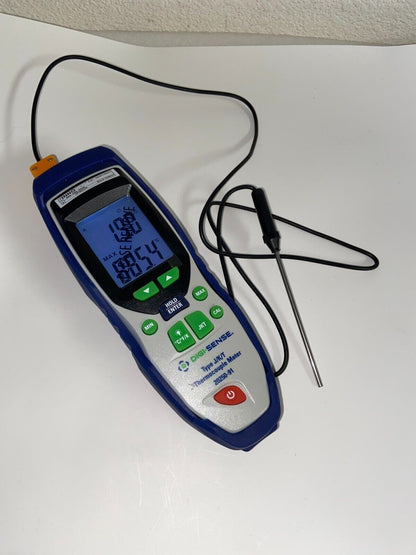 NEW Digi-Sense 20250-91 Dual-Input Data Logging Thermocouple Thermometer