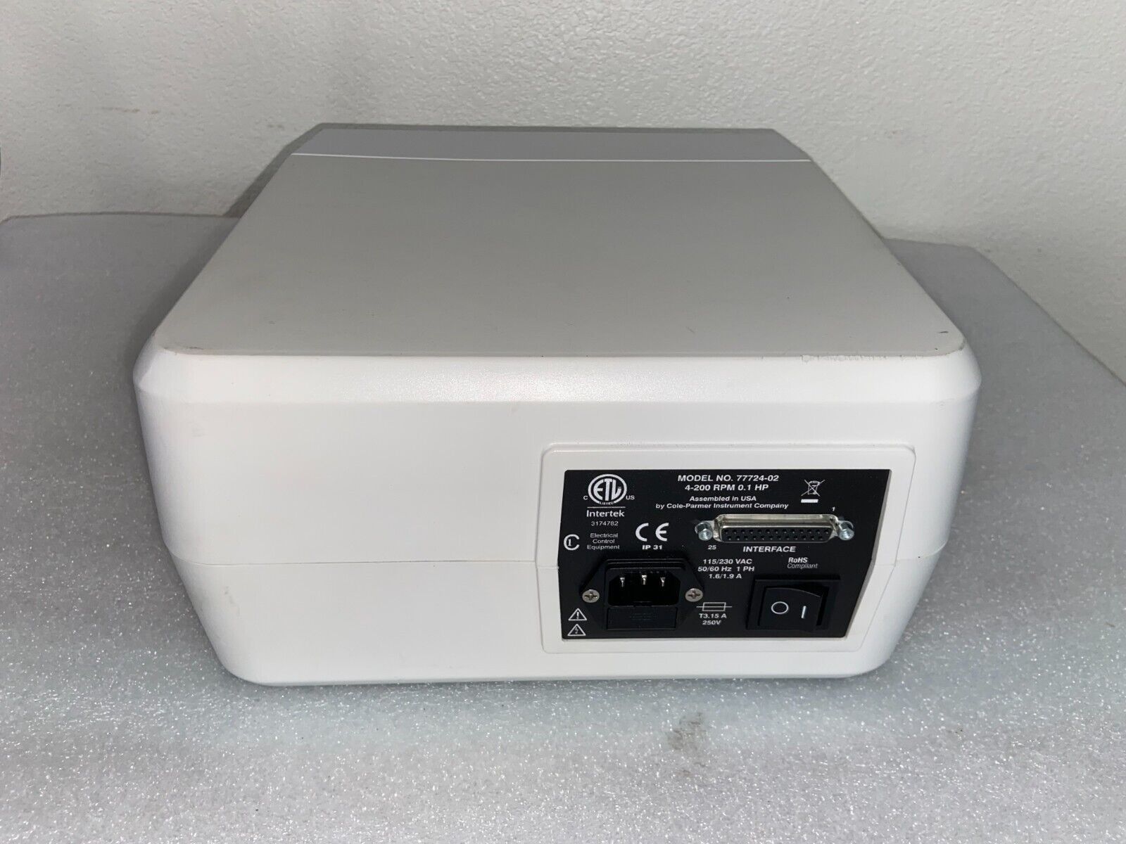 ThermoFisher Scientific FH100 4-400 RPM Reversible Peristaltic Pump 77724-02