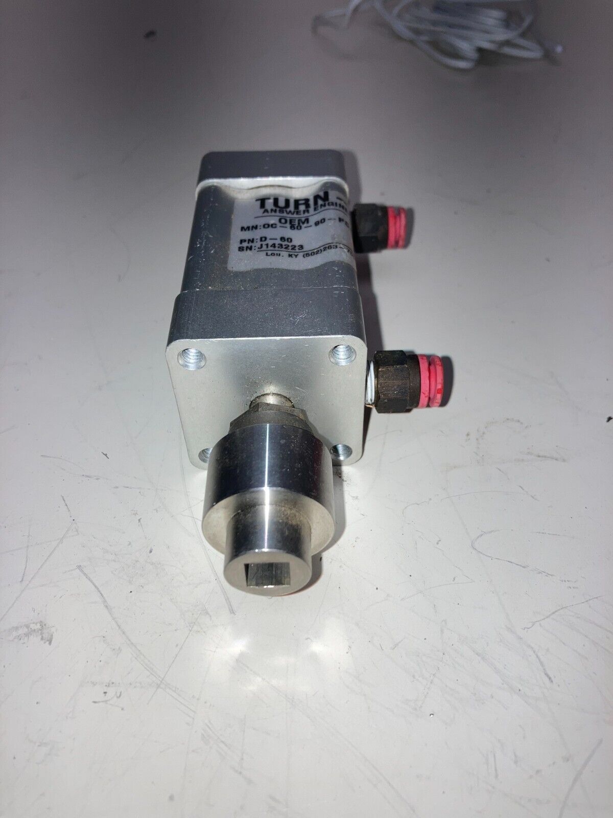 Answer Engineering Turn-Act D-60 Turn Actuator OC-60-90-PC-ST-ST