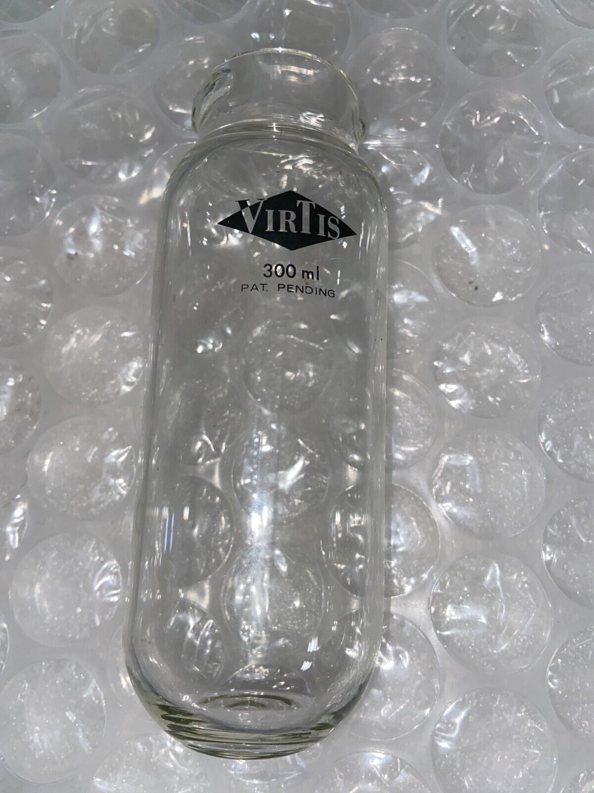 NEW VIRTIS Glass 300mL Freeze Dry / Lyophilizer Flask - No Lid