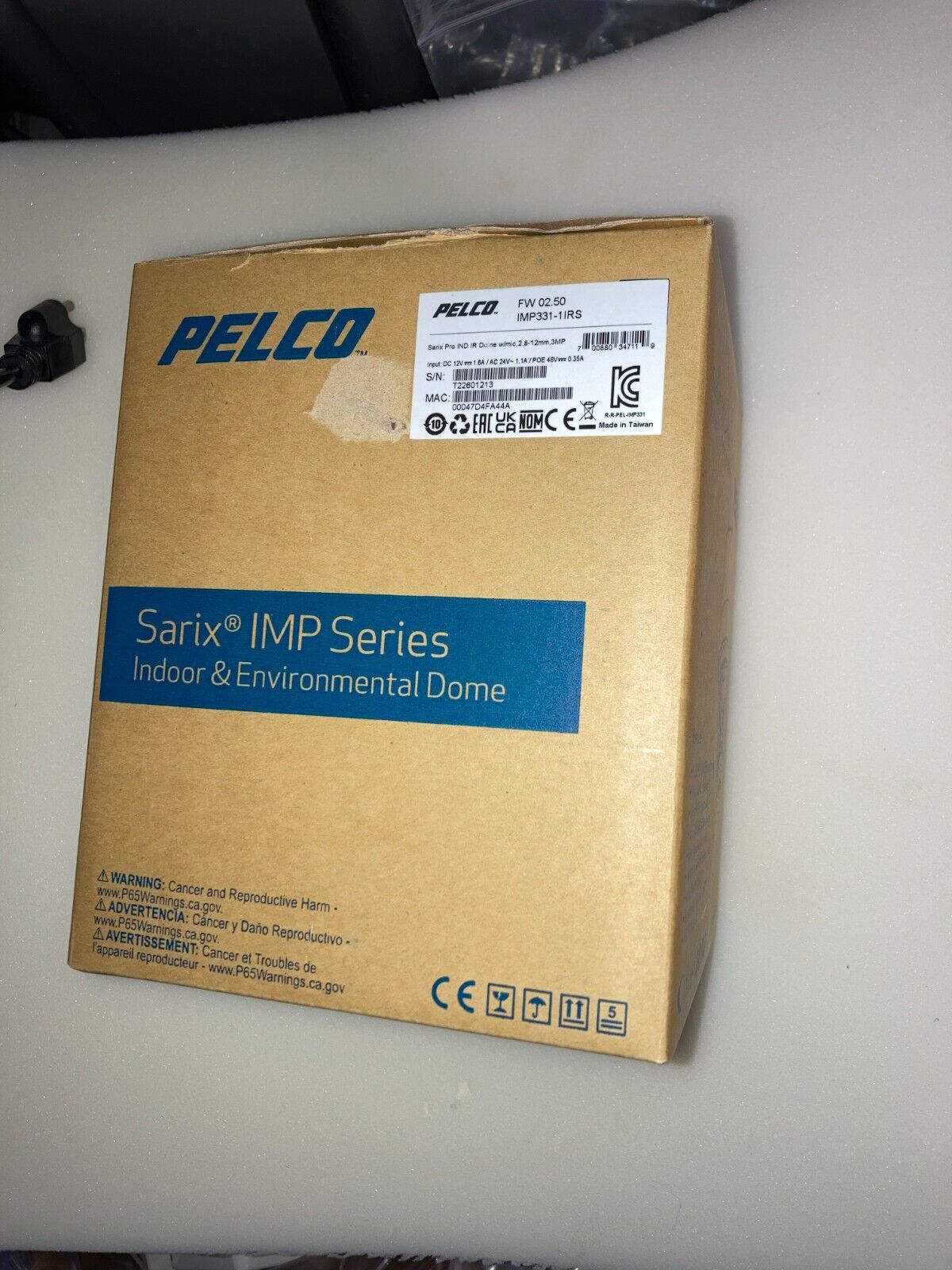 Pelco Dome Network Camera IMS0C10-1