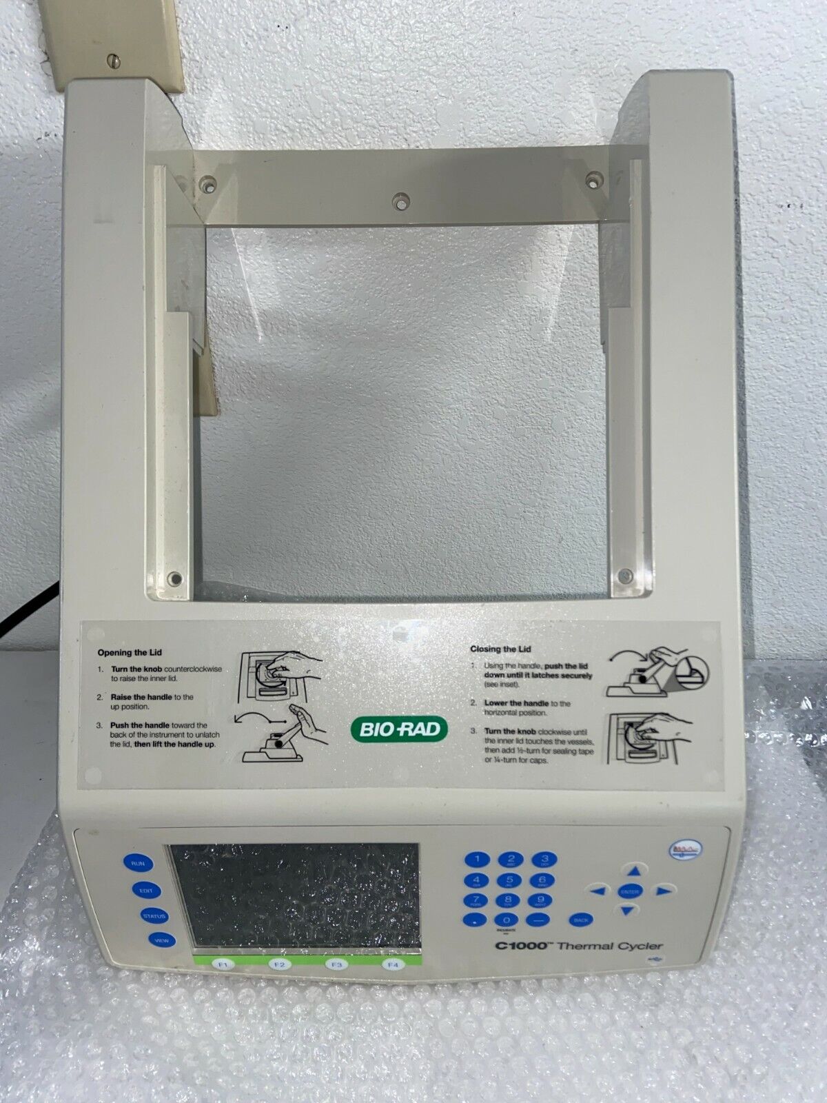 Replacement Lid w/ Display for Bio-Rad C1000 Digital Gradient PCR Thermal Cycler