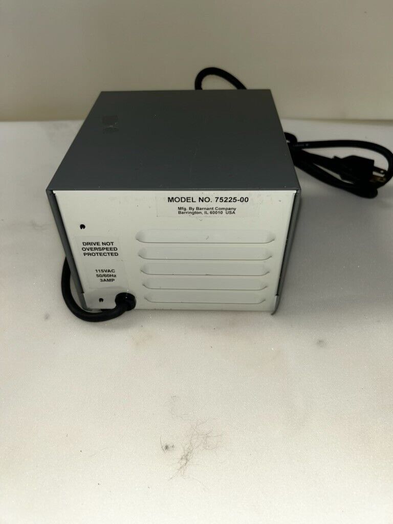 Cole Parmer Pump Drive 75225-00 Variable Flow Console Drive 115VAC