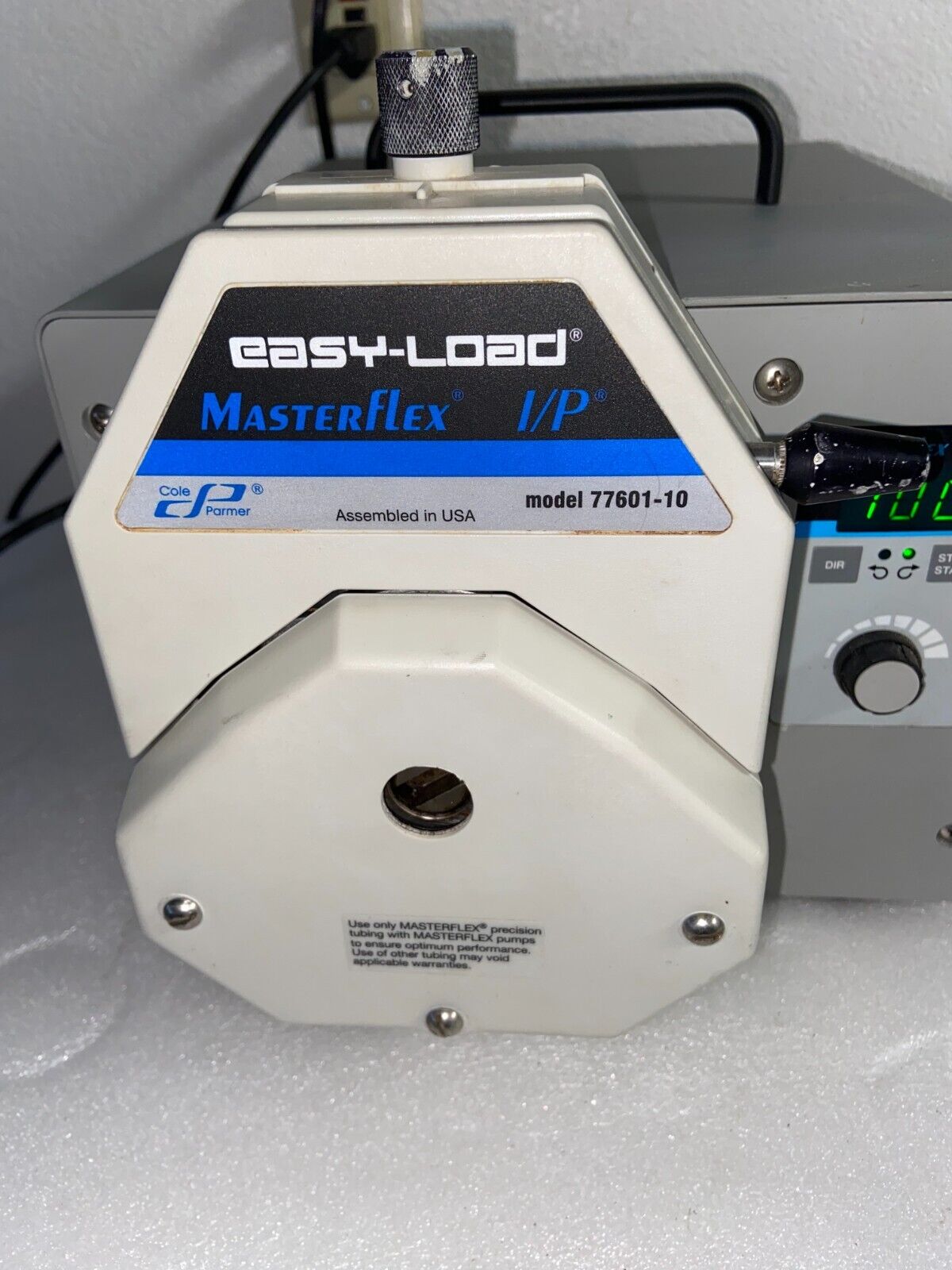 650 RPM MasterFlex I/P Digital Pump 77410-10 with Easy-Load Head 77601-10