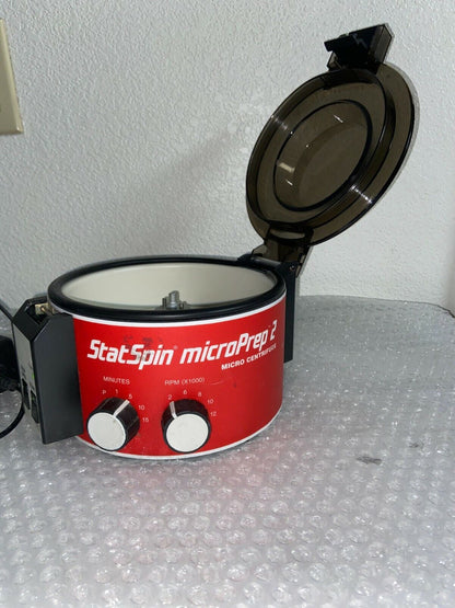 StatSpin MicroPrep 2 Veterinary Centrifuge with Power Supply (No Rotor) G600-22