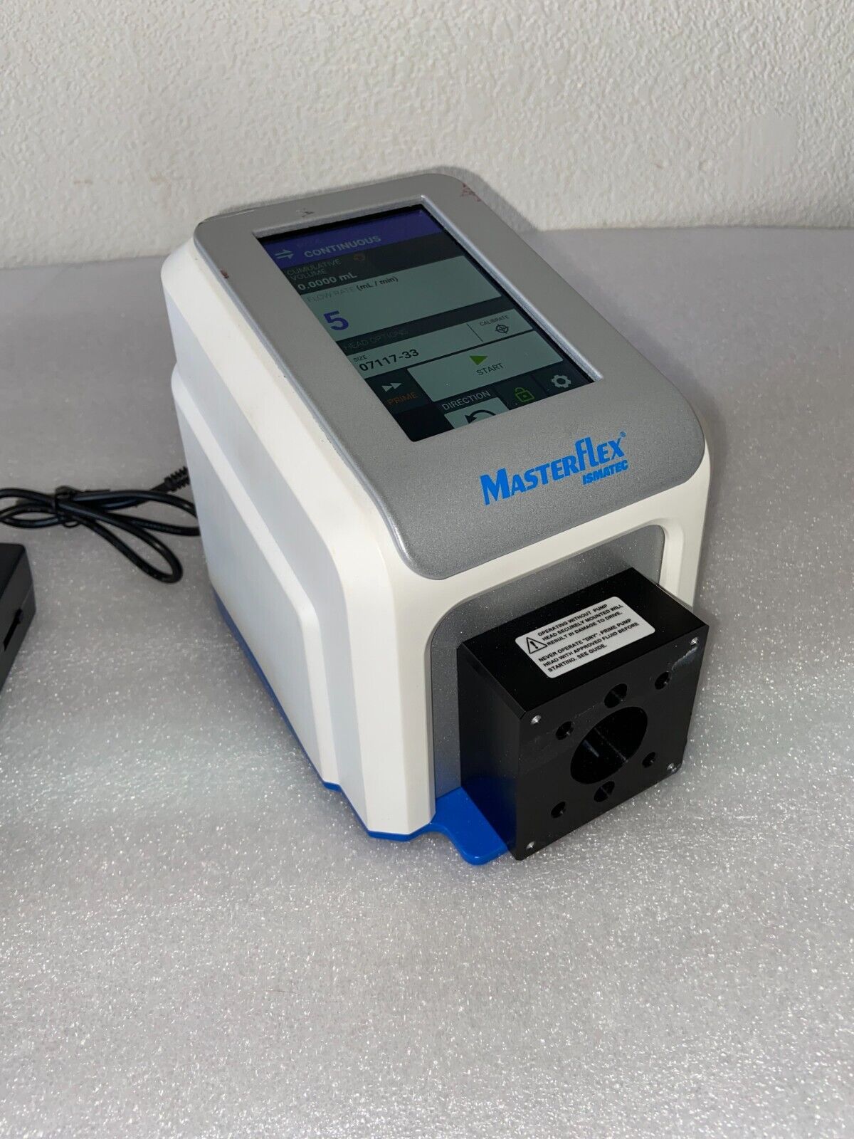 Masterflex Ismatec Reglo Digital Piston Pump Drive / Microflow Pump 1800 RPM