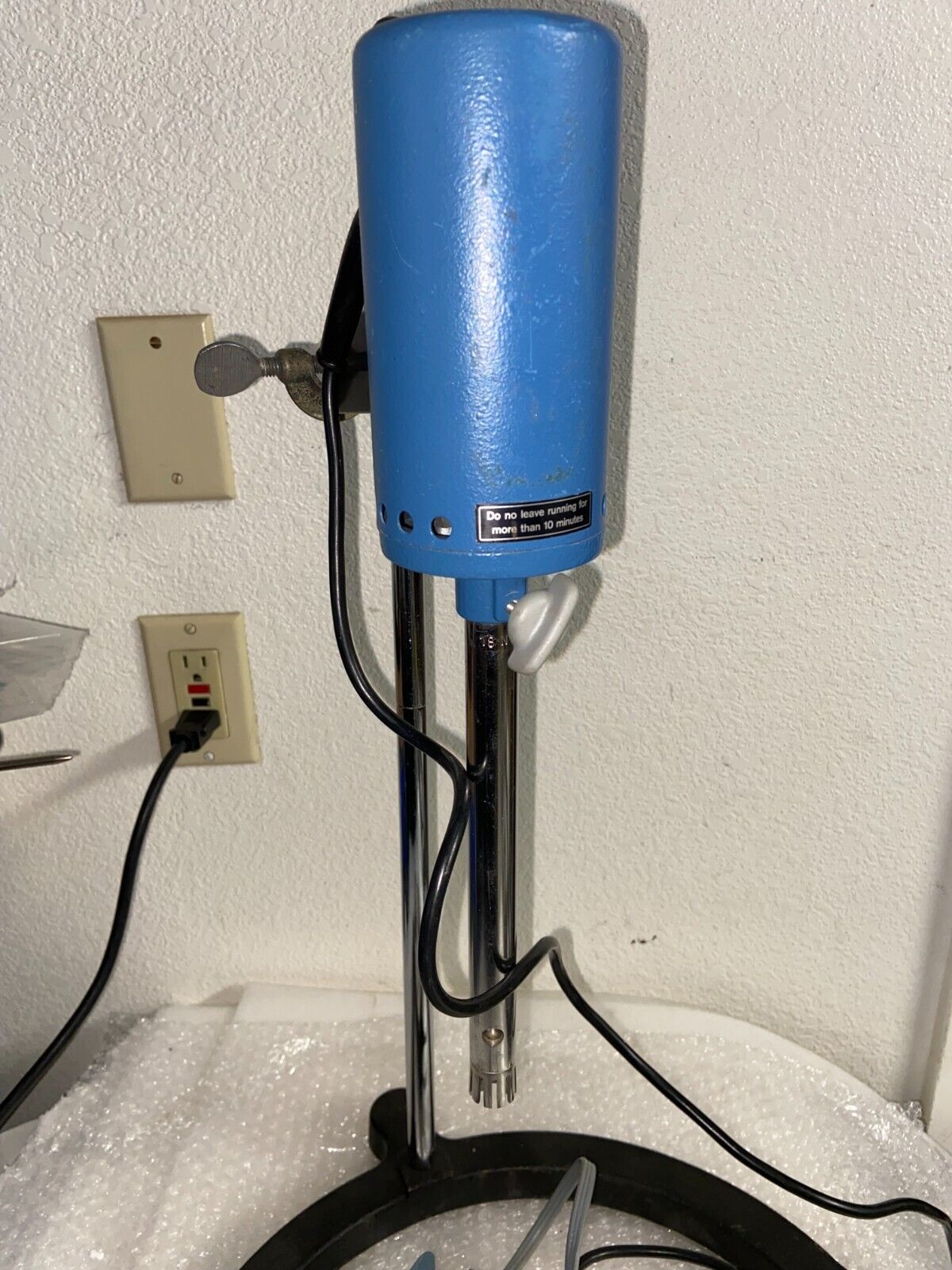 IKA Ultra-Turrax T18 Homogenizer Disperser with Tool, Stand and Speed Control