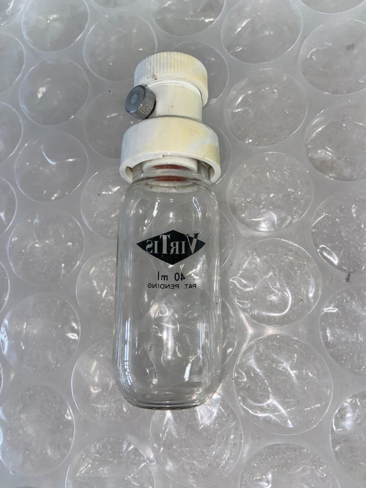 VIRTIS Glass 40mL Freeze Dry Flask with Lid