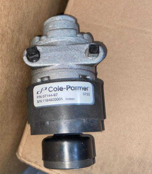 NEW Cole Parmer 400 to 8000 RPM Masterflex Air Powered Pump Drive model 07144-97