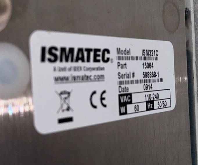 Ismatec ISM321C Digital Process Drive with Piston Pump Head REGLO-CPF RH00