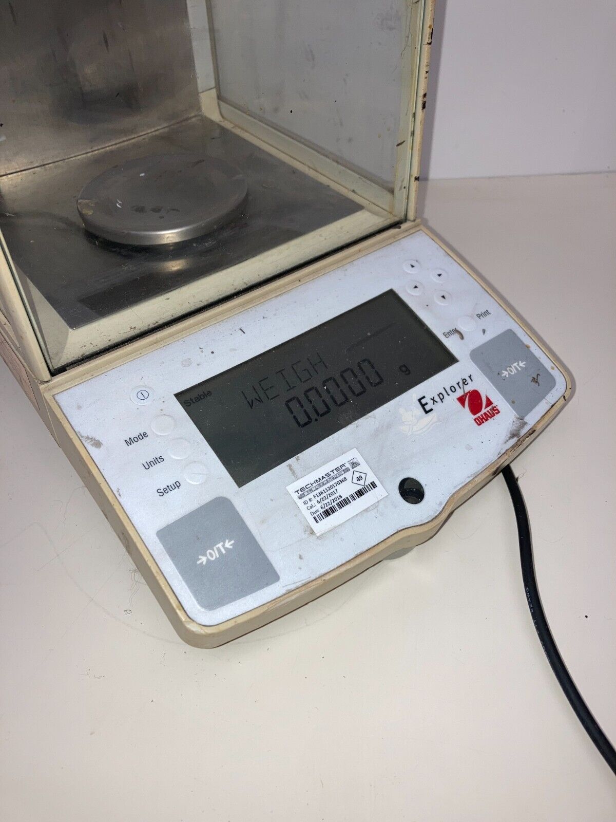 Working Ohaus E11140 Explorer Analytical Balance, 110g