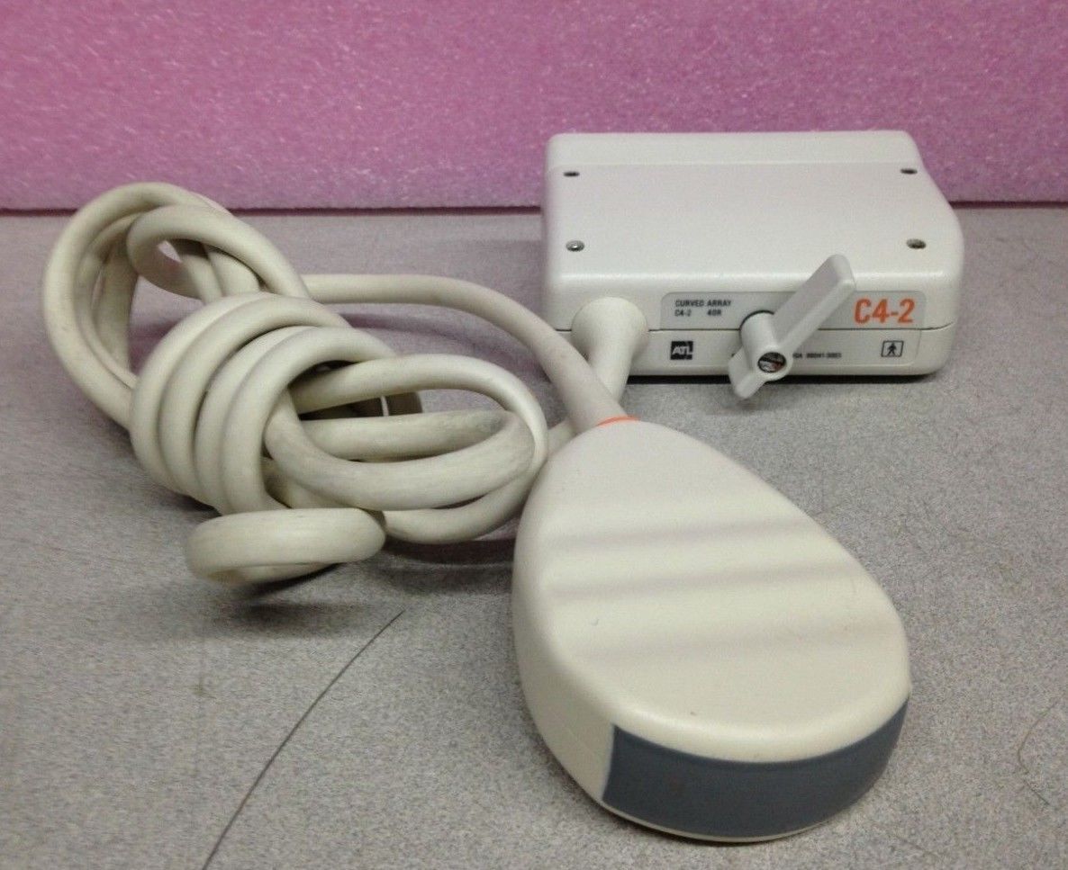 Philips ATL C4-2 Curved Array Ultrasound Probe for HDI 3000 and HDI 3500