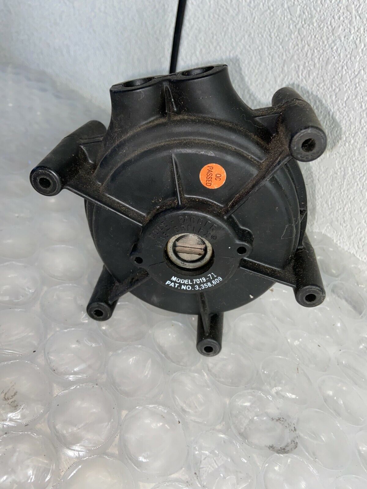 Cole Parmer Masterflex I/P 7019-71 Pump Head for I/P 73 Tubing PPS/CRS