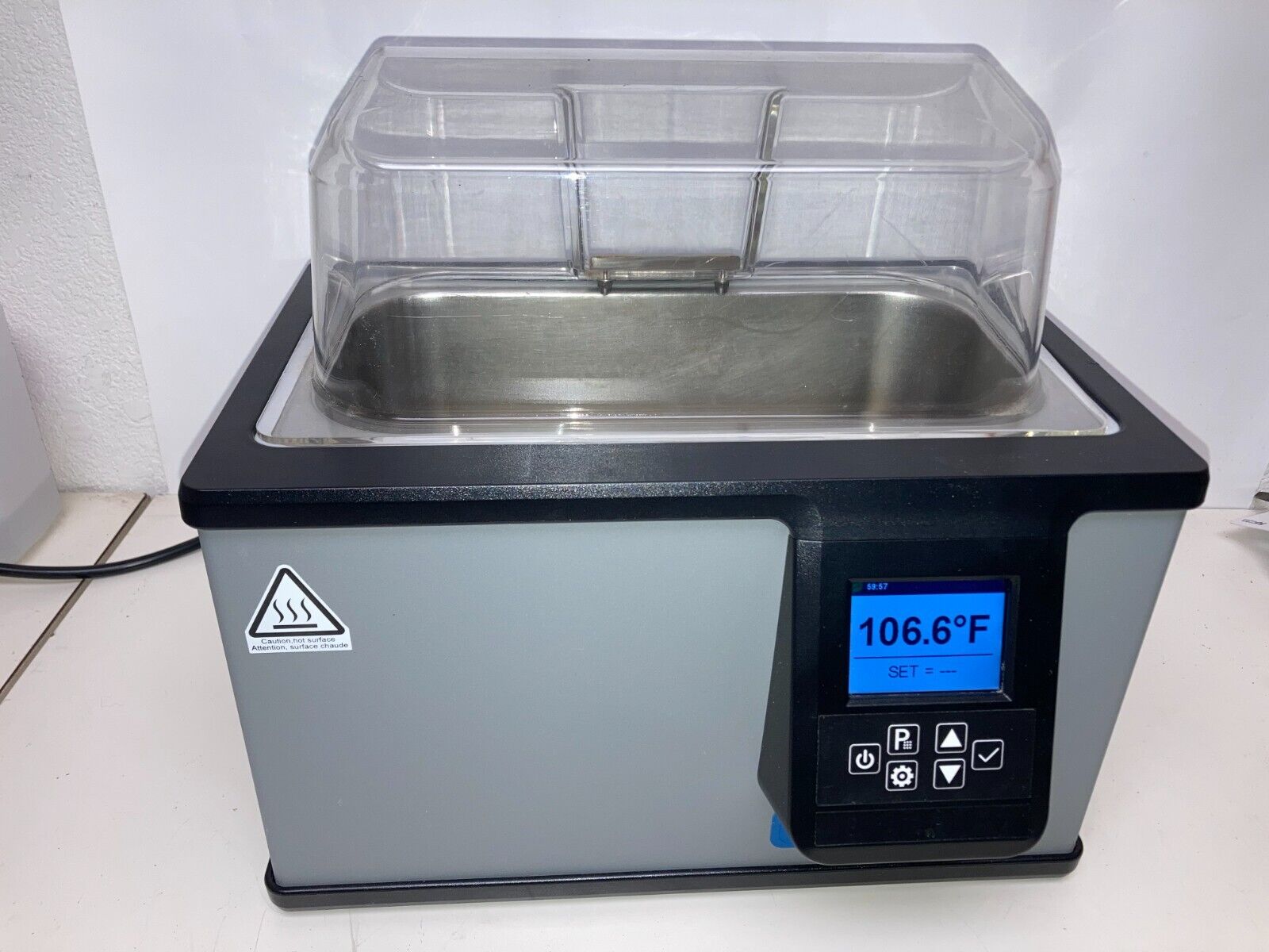 Polyscience 5L Digital Programmable Water Bath WBE05 with LID