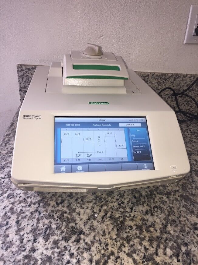 Tested Bio-Rad C1000 Digital Touch Screen PCR Thermal Cycler 96 Well Fast Block