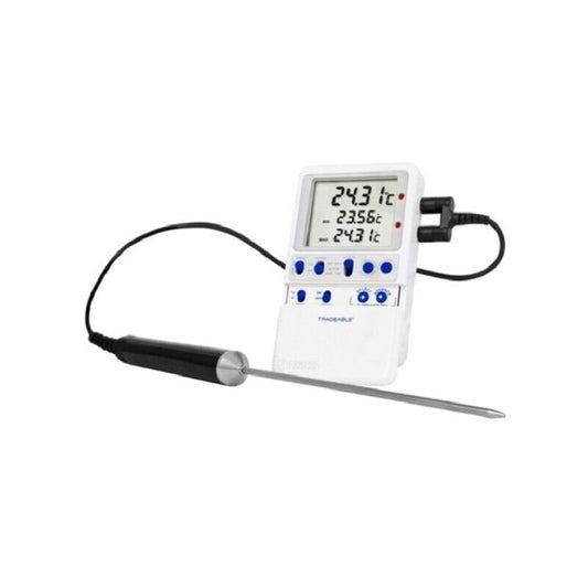 Traceable 6410 Platinum High-Accuracy Freezer Thermometer with Probe