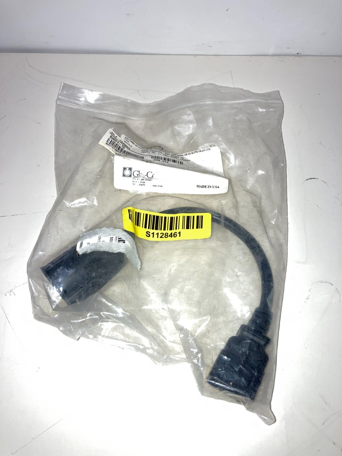 Glas-Col 89800-19 Interchangeable Power Cord Assembly  IEC 60320 to CEE7 Euro