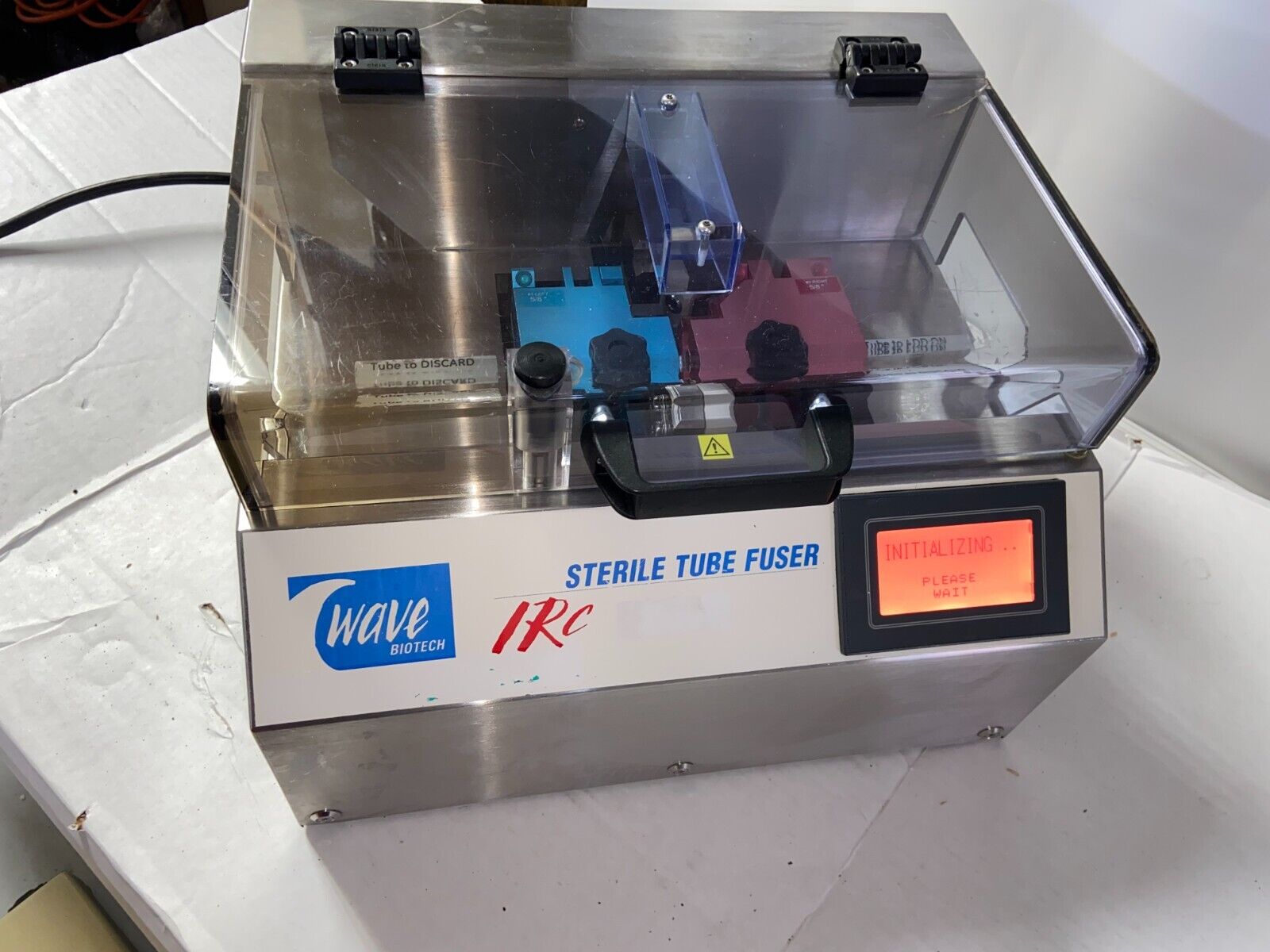 Reed Wave Biotech STF/IRC Sterile Tube Fuser / Welder with 5/8" OD Fuser Blocks