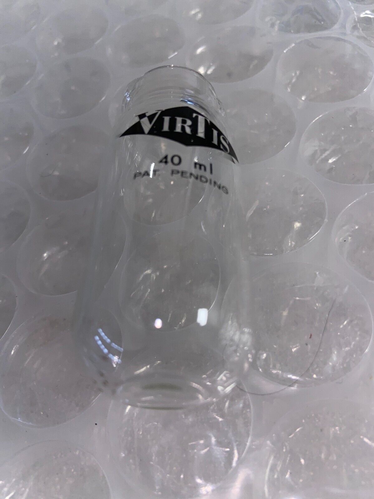 NEW VIRTIS Glass 40mL Freeze Dry Flask - No Lid