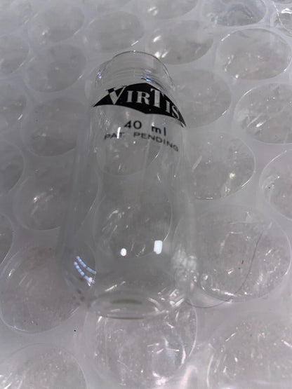 NEW VIRTIS Glass 40mL Freeze Dry Flask - No Lid