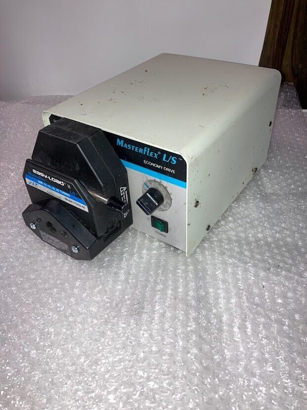 200 RPM Cole Parmer Masterflex 07554-80 Peristaltic Pump w/ 77202-60 Pump Head