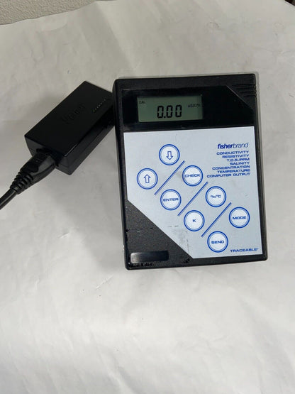 Fisher Scientific Traceable 09-330 Digital Bench Conductivity Meter w/ Power