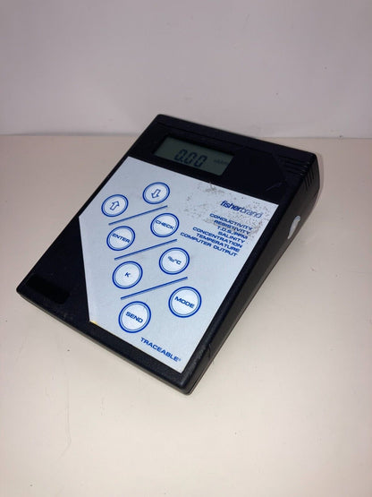 Fisher Scientific Traceable 09-330 Digital Bench Conductivity Meter New Battery