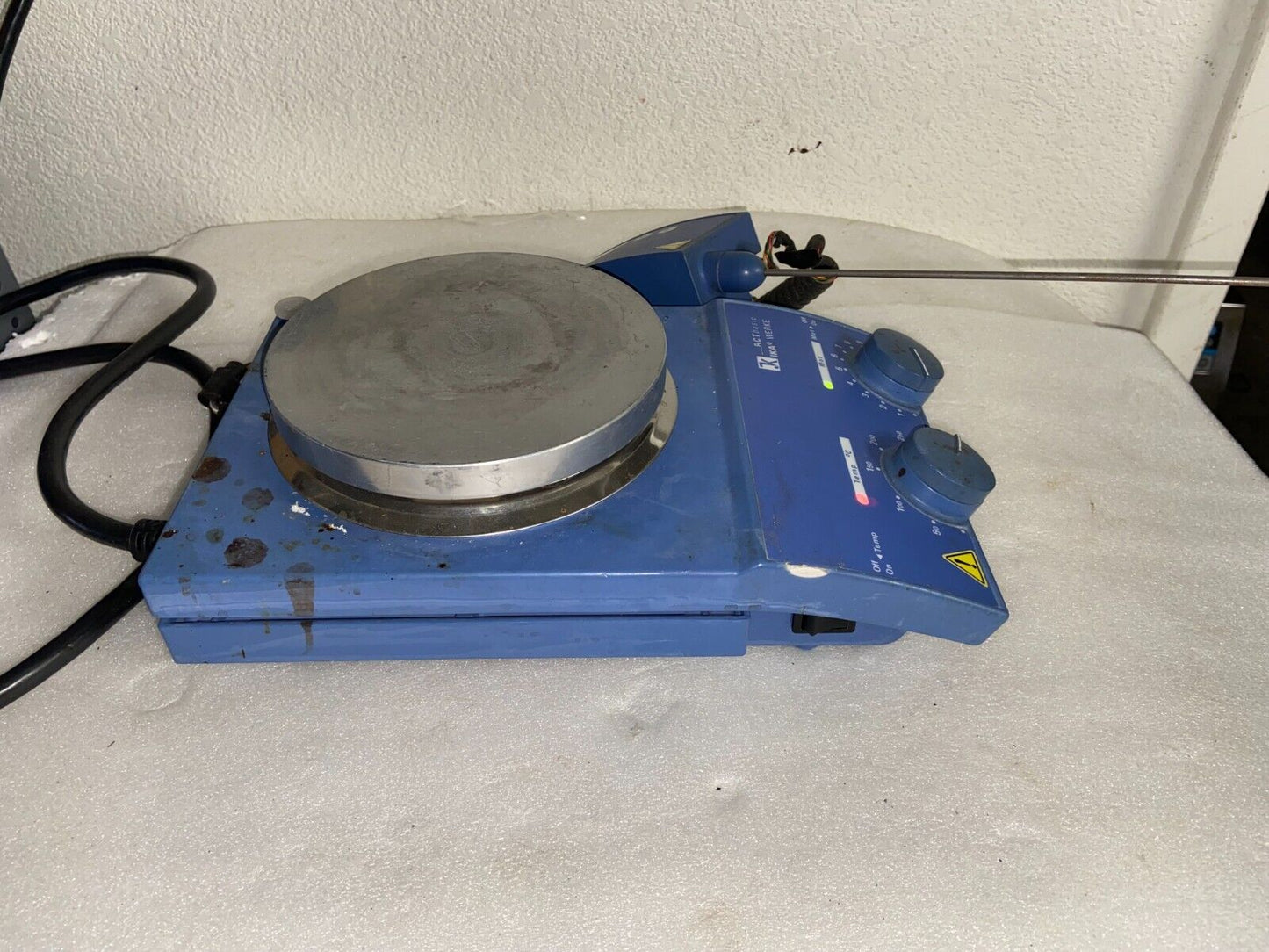 IKA RCT Basic HotPlate / Magnetic Stirrer RCT B S1 w/ Controller and Power Cord