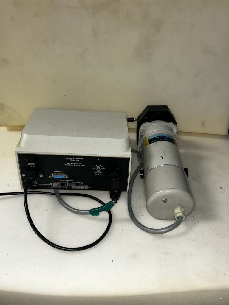 COLE PARMER 77300-80 MASTERFLEX L/S Digital Drive W/ 77300-40 Pump Drive & Head